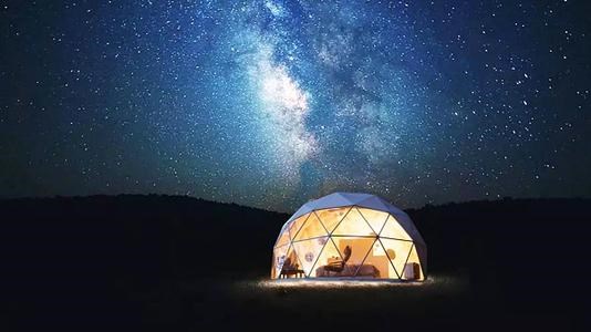 西工闭气星空帐篷